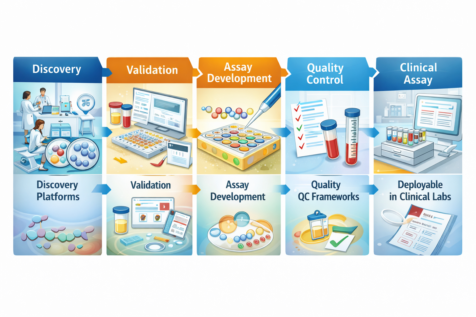 Project 2 schematic: assay development